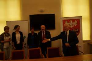 Podpisanie umów w Olsztynie 